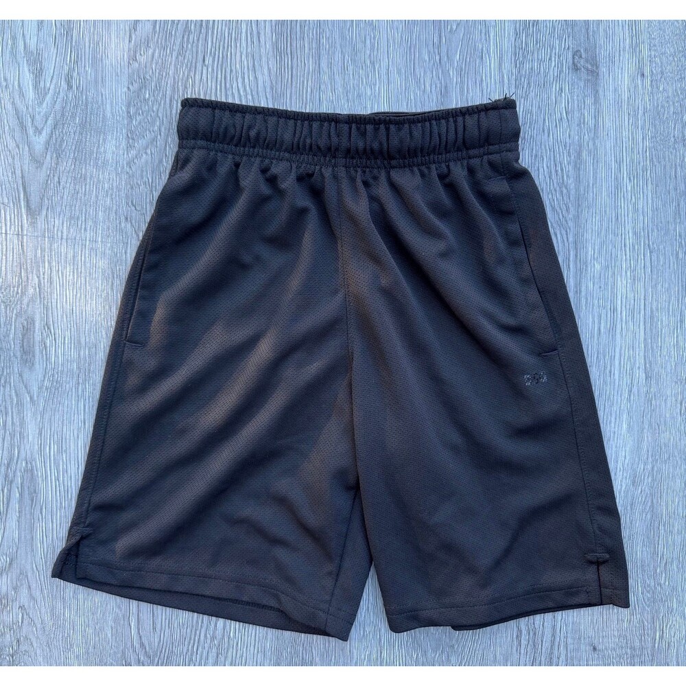 DSG Boys Athletic Shorts – Black, Size S (8/9)